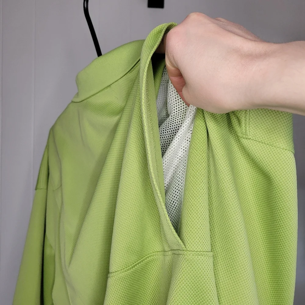 Columbia PFG Vented Green Golf Fishing Sport Dad Father Vacation Polo - Picture 6 of 9